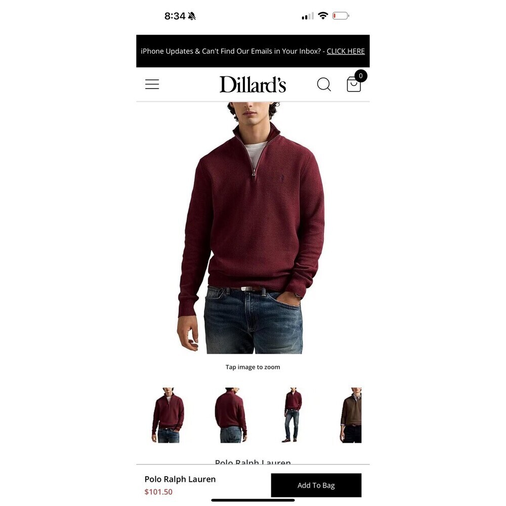 POLO Ralph Lauren Quarter Zip XL